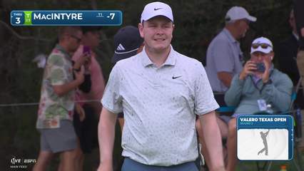 Robert MacIntyre | Round 2 | 12th hole | Shot 4 | 2026 Valero