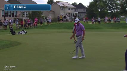 Victor Perez | Round 4 | 1st hole | Shot 3 | 2025 3M Open