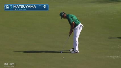 Hideki Matsuyama | Round 3 | 12th hole | Shot 3 | 2025 WM Phoenix Open