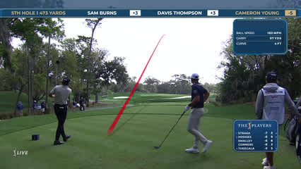 Cameron Young | Round 2 | 5th hole | Shot 1 | 2026 THE PLAYERS