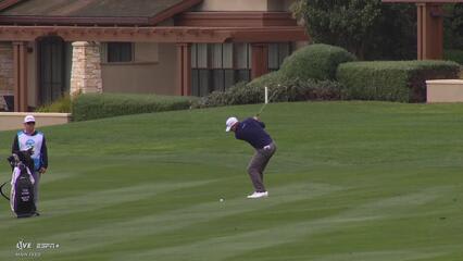 Tom Hoge | Round 1 | 1st hole | Shot 2 | 2025 AT&T Pebble Beach