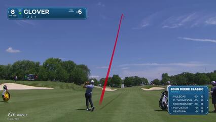 Lucas Glover | Round 2 | 8th hole | Shot 2 | 2025 John Deere