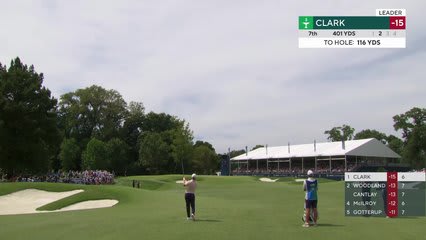 Wyndham Clark | Round 4 | 7th hole | Shot 2 | 2026 BMW Championship