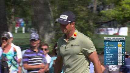 Viktor Hovland | Round 3 | 9th hole | Shot 4 | 2025 Valspar