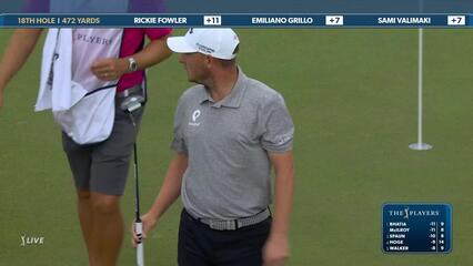 Emiliano Grillo | Round 4 | 18th hole | Shot 4 | 2025 THE PLAYERS