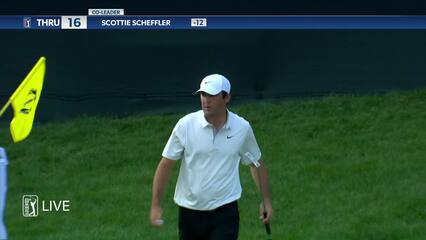 Scottie Scheffler | 2021 the Memorial | Round 4 | 16th hole | Shot 3