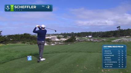Scottie Scheffler | Round 2 | 4th hole | Shot 1 | 2026 AT&T Pebble Beach