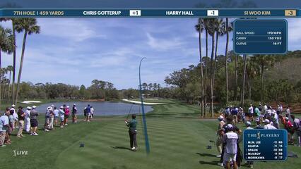 Si Woo Kim | Round 2 | 7th hole | Shot 1 | 2025 THE PLAYERS
