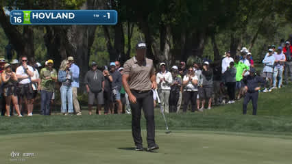 Viktor Hovland | Round 1 | 7th hole | Shot 4 | 2026 Valspar