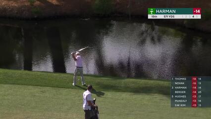 Brian Harman | Round 4 | 15th hole | Shot 4 | 2025 RBC Heritage