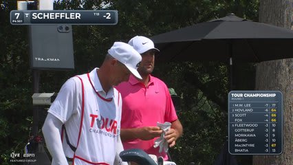 Scottie Scheffler | Round 1 | 7th hole | Shot 1 | 2026 TOUR Championship