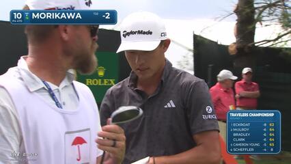 Collin Morikawa | Round 1 | 10th hole | Shot 1 | 2025 Travelers