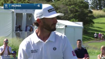 Max Homa | Round 2 | 11th hole | Shot 1 | 2025 The Sentry