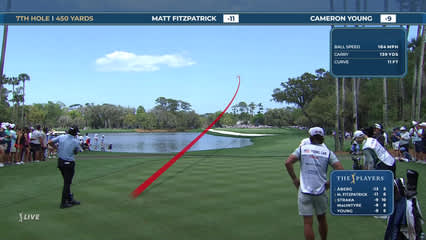 Cameron Young | Round 4 | 7th hole | Shot 1 | 2026 THE PLAYERS