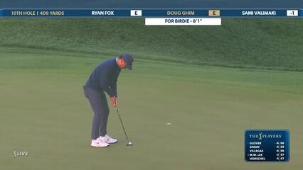 Doug Ghim | Round 2 | 10th hole | Shot 5 | 2025 THE PLAYERS