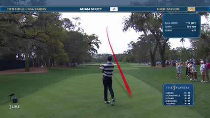 Nick Taylor | Round 3 | 11th hole | Shot 1 | 2026 THE PLAYERS