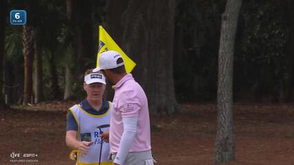 Matthieu Pavon | Round 4 | 6th hole | Shot 5 | 2025 RBC Heritage