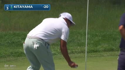 Kurt Kitayama | Round 4 | 3rd hole | Shot 3 | 2025 3M Open