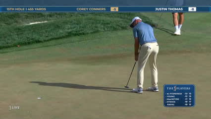 Corey Conners | Round 4 | 15th hole | Shot 4 | 2026 THE PLAYERS