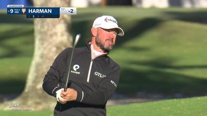 Brian Harman | Round 2 | 9th hole | Shot 2 | 2024 The RSM Classic