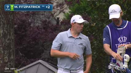 Matt Fitzpatrick | Round 3 | 7th hole | Shot 1 | 2026 Truist Championship
