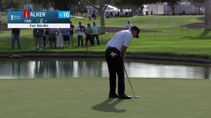 Steven Alker | Round 4 | 13th hole | Shot 2 | 2025 Charles Schwab