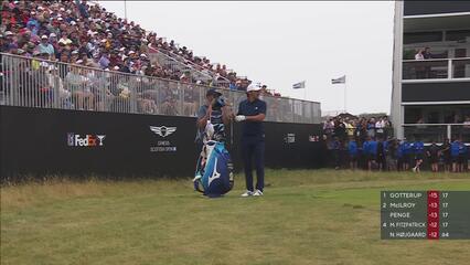 Marco Penge | Round 4 | 18th hole | Shot 3 | 2025 Genesis Scottish Open
