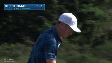 Justin Thomas | Round 2 | 18th hole | Shot 4 | 2025 The Sentry