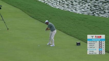 Scottie Scheffler | Round 4 | 8th hole | Shot 1 | 2025 TOUR Championship