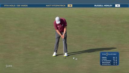 Matt Fitzpatrick | Round 3 | 17th hole | Shot 2 | 2026 THE PLAYERS