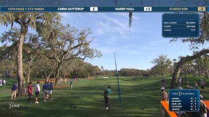 Si Woo Kim | Round 2 | 12th hole | Shot 1 | 2025 THE PLAYERS