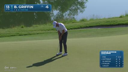 Ben Griffin | Round 2 | 13th hole | Shot 3 | 2025 Charles Schwab