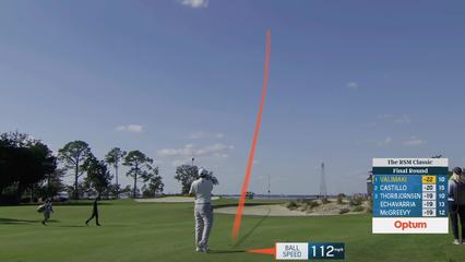 Sami Valimaki | Round 4 | 11th hole | Shot 2 | 2025 The RSM Classic