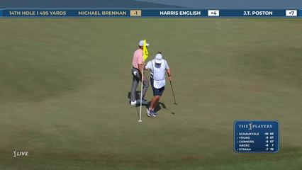 Michael Brennan | Round 2 | 14th hole | Shot 4 | 2026 THE PLAYERS