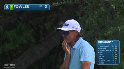 Rickie Fowler | Round 2 | 9th hole | Shot 5 | 2026 Texas Children's