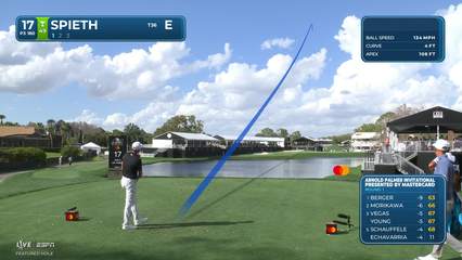 Jordan Spieth | Round 1 | 17th hole | Shot 1 | 2026 Arnold Palmer