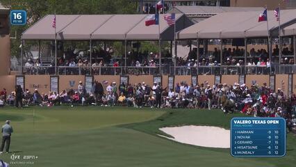 Jordan Spieth | Round 4 | 16th hole | Shot 2 | 2025 Valero