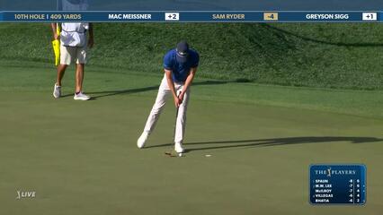 Sam Ryder | Round 2 | 10th hole | Shot 4 | 2025 THE PLAYERS