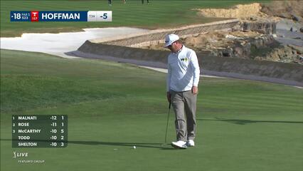 Charley Hoffman | 2023 AT&T Pebble Beach | Round 4 | 18th hole | Shot 5