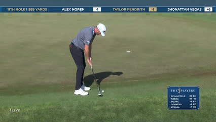 Taylor Pendrith | Round 2 | 11th hole | Shot 5 | 2026 THE PLAYERS