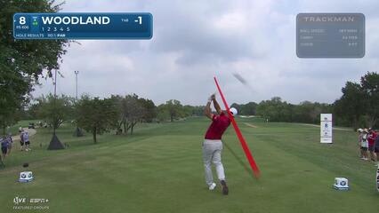 Gary Woodland | Round 2 | 8th hole | Shot 1 | 2025 Valero
