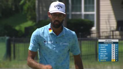 Akshay Bhatia | Round 4 | 2nd hole | Shot 4 | 2025 3M Open