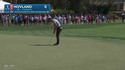 Viktor Hovland | Round 1 | 1st hole | Shot 3 | 2026 Arnold Palmer