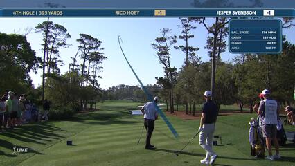 Rico Hoey | Round 3 | 4th hole | Shot 1 | 2025 THE PLAYERS