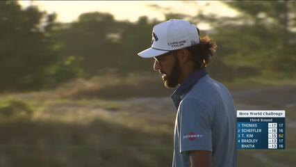 Akshay Bhatia | Round 3 | 17th hole | Shot 3 | 2024 Hero World Challenge