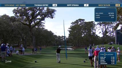 Nick Taylor | Round 2 | 15th hole | Shot 1 | 2025 THE PLAYERS