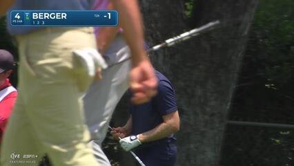 Daniel Berger | Round 1 | 4th hole | Shot 2 | 2025 Charles Schwab
