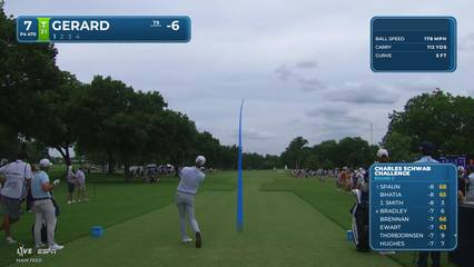 Ryan Gerard | Round 2 | 7th hole | Shot 1 | 2026 Charles Schwab