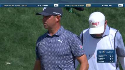 Gary Woodland | Round 2 | 18th hole | Shot 3 | 2026 THE PLAYERS
