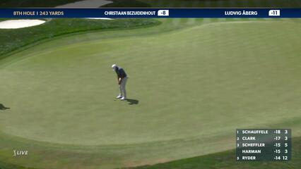 Ludvig Aberg | 2024 THE PLAYERS | Round 4 | 8th hole | Shot 3